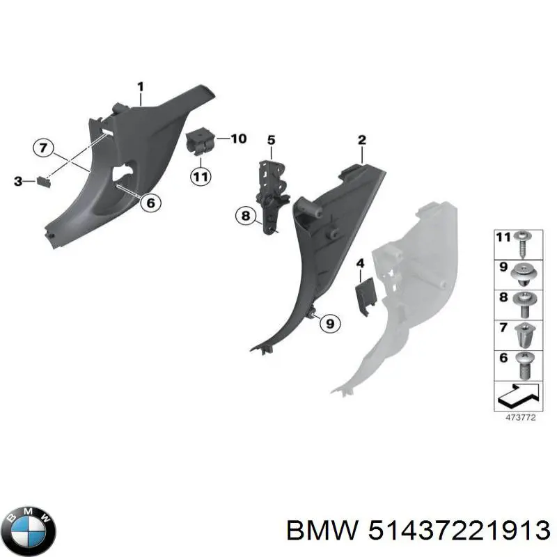 51437221913 BMW 