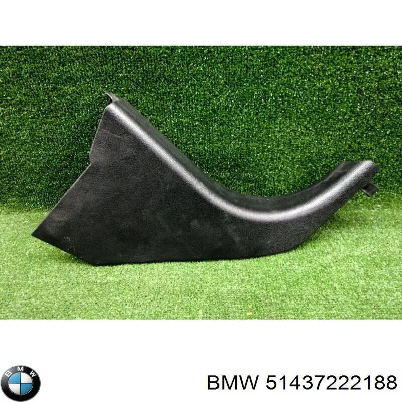 51437222188 BMW Обшивка стойки кузова внутренняя передняя правая
