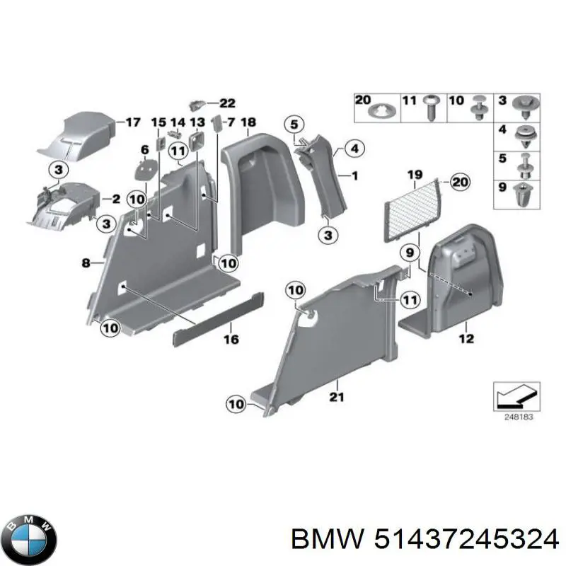  51437245324 BMW