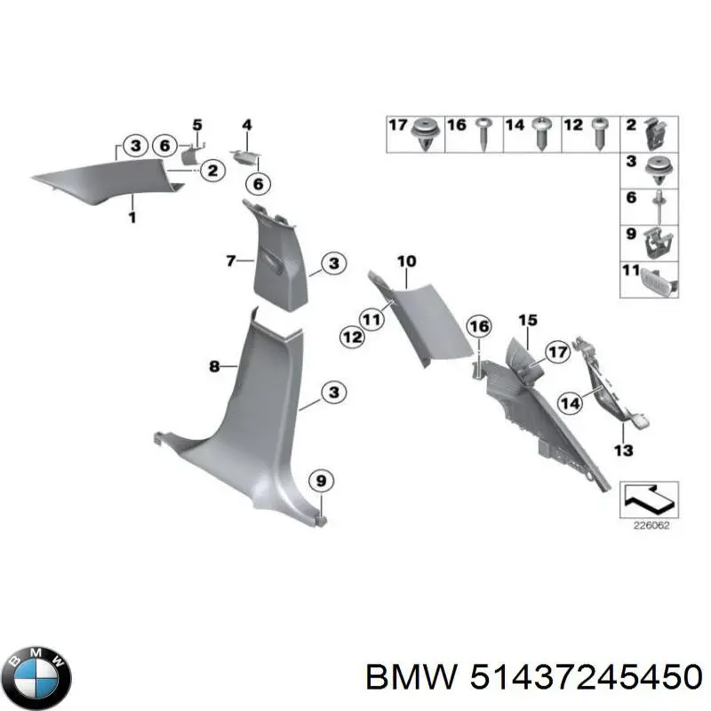 51437245450 BMW 