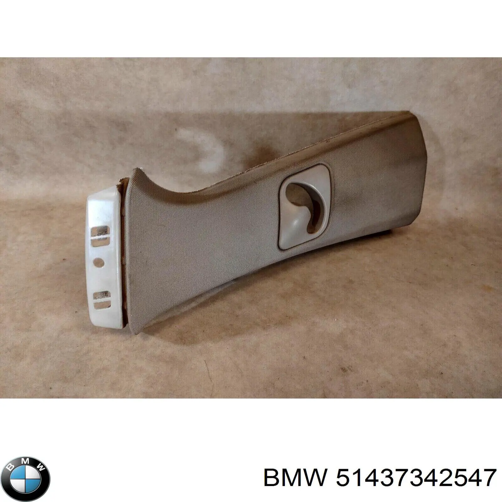 Обшивка стойки кузова внутренняя средняя левая BMW 51437342547 цена, от 12.70 USD