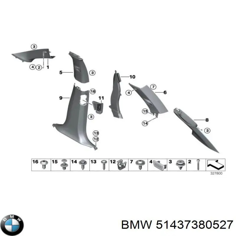 51437380527 BMW 
