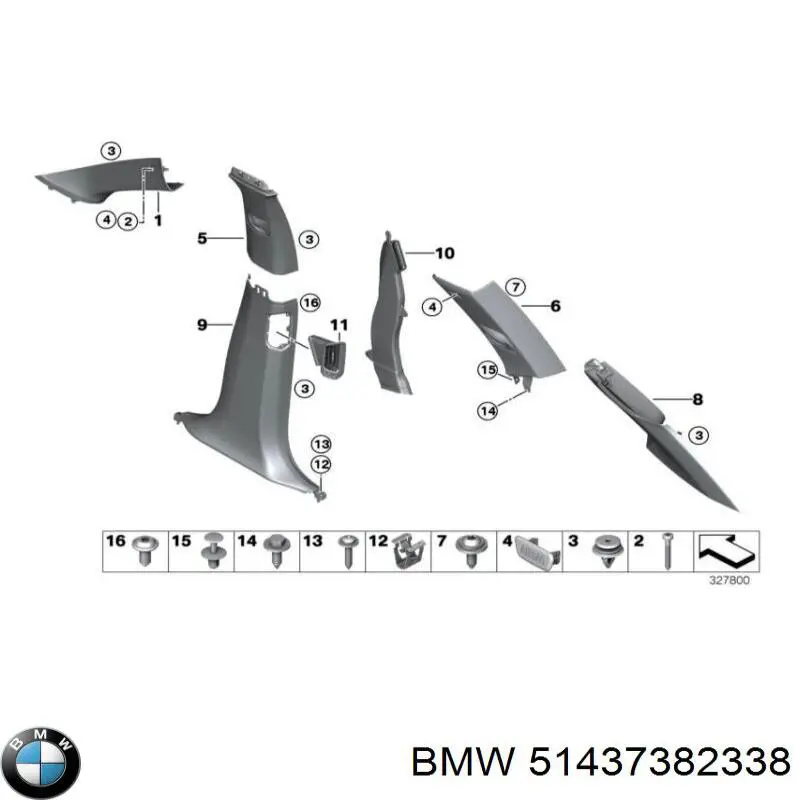 51437382338 BMW 