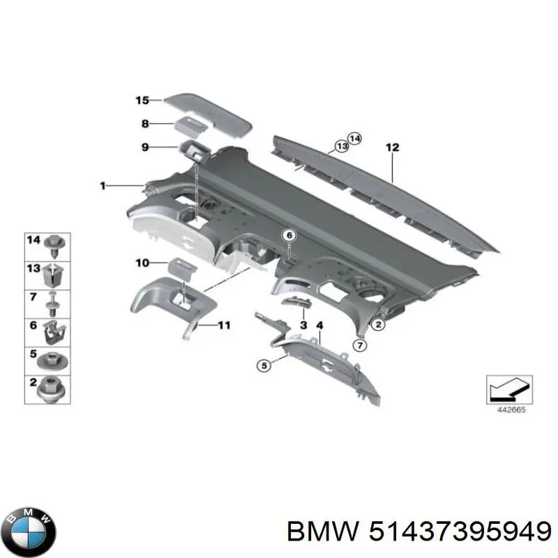 51437395949 BMW 