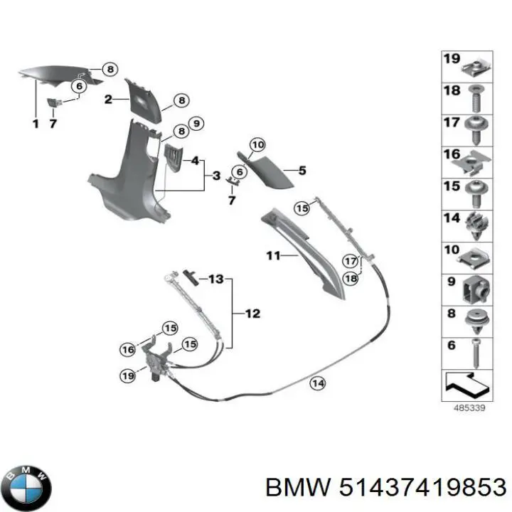  51437419853 BMW