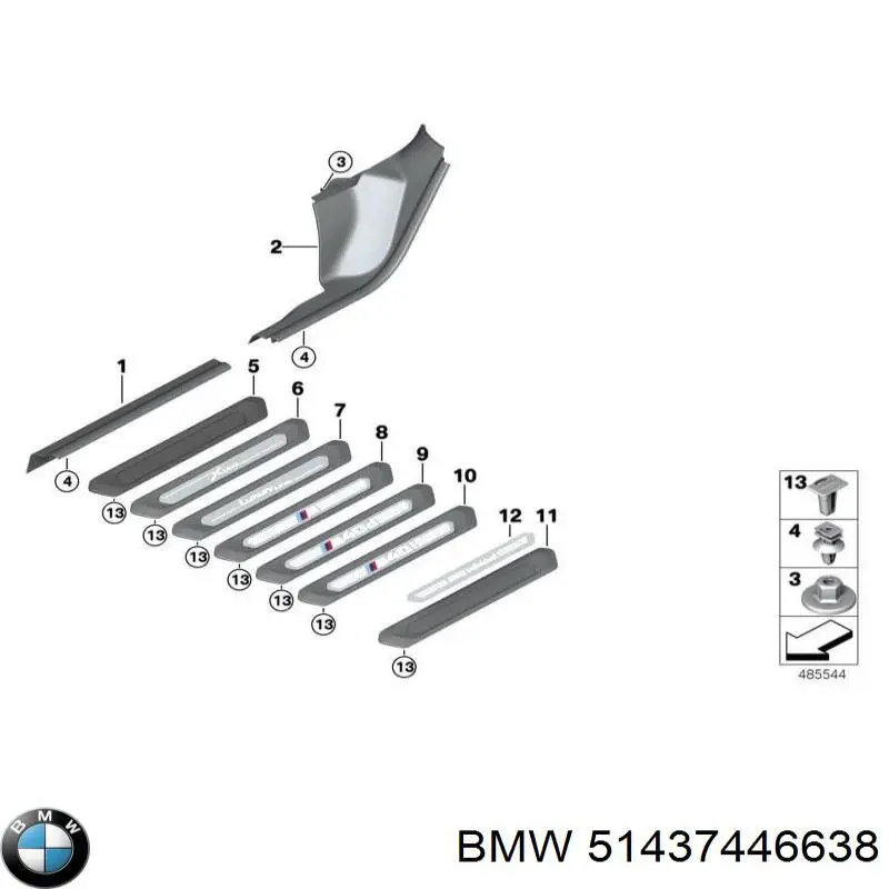  51437446638 BMW