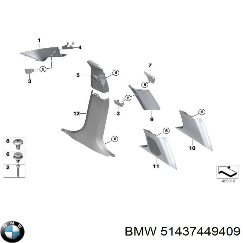 51437449409 BMW 