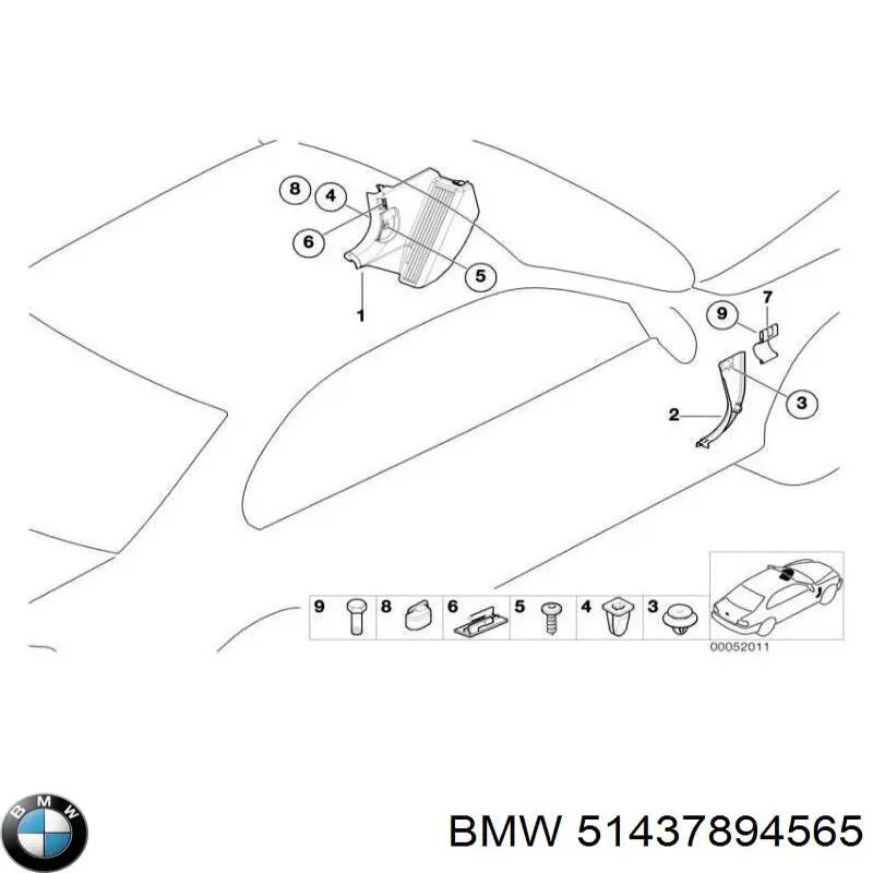  51437894565 BMW