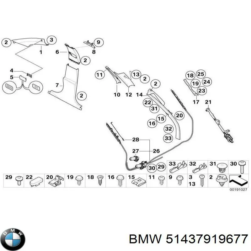 51437919677 BMW 