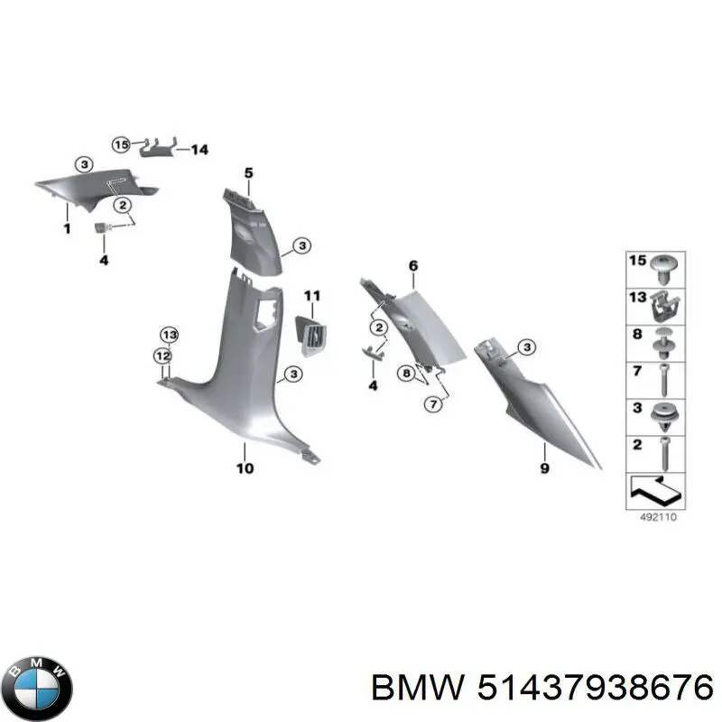 51437938676 BMW 