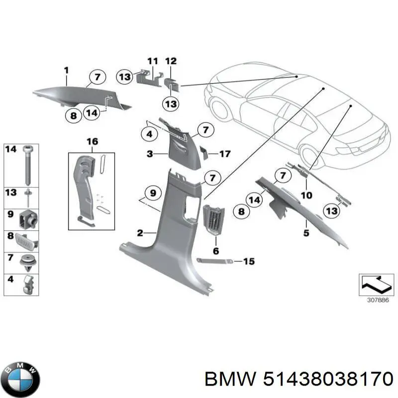  51438038170 BMW