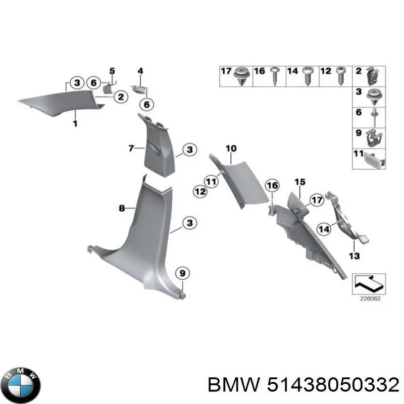 51438050332 BMW 