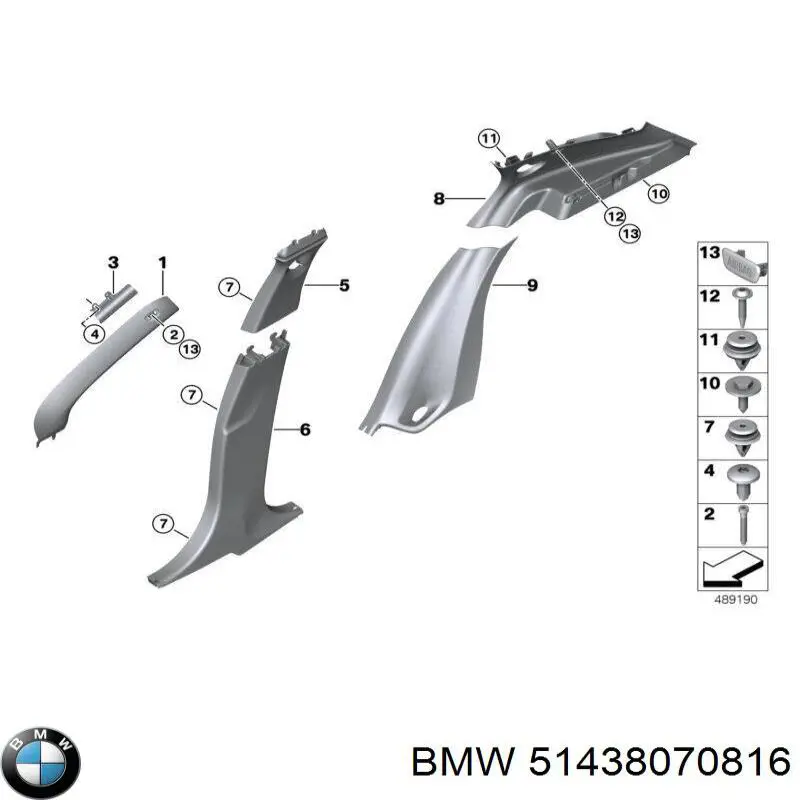  51438070816 BMW