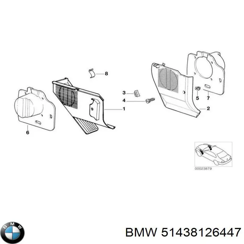 51438126447 BMW 