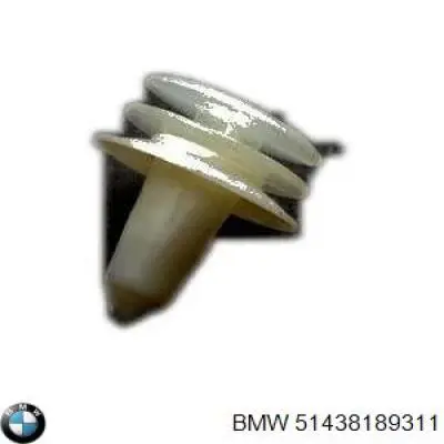 51438189311 BMW пистон (клип крепления подкрылка переднего крыла)