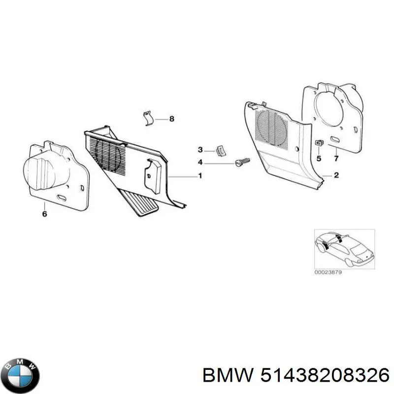  51438208326 BMW