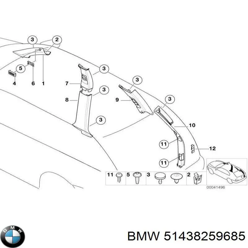  51438259685 BMW