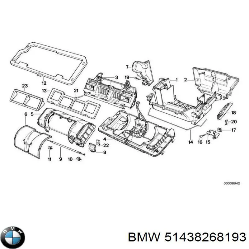 Купить 51438268193 BMW Ветровое стекло