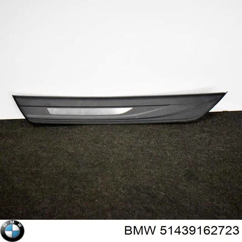 Купить 51439162723 BMW Накладка дверного порога внутренняя задняя левая