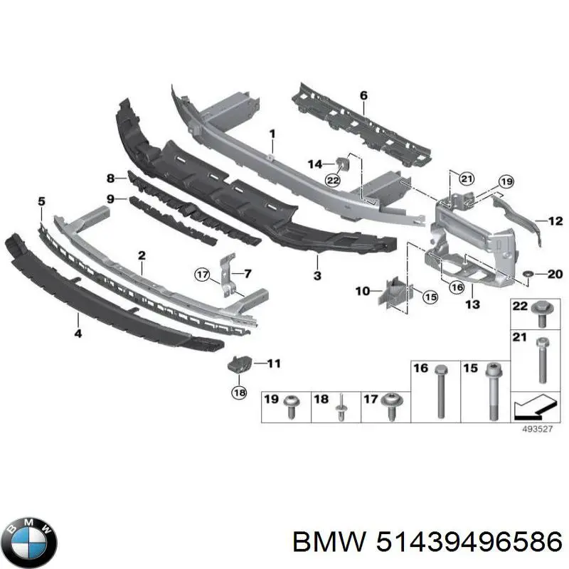 Купить 51439496586 BMW 