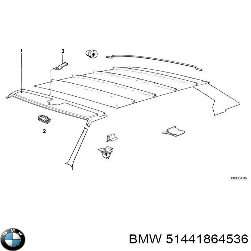  BMW 51441864536 цена, от 74.40 USD