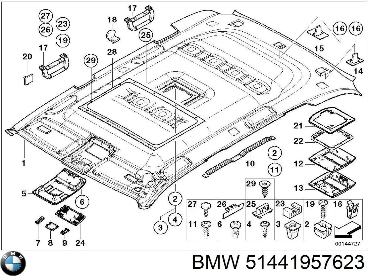  51441957623 BMW