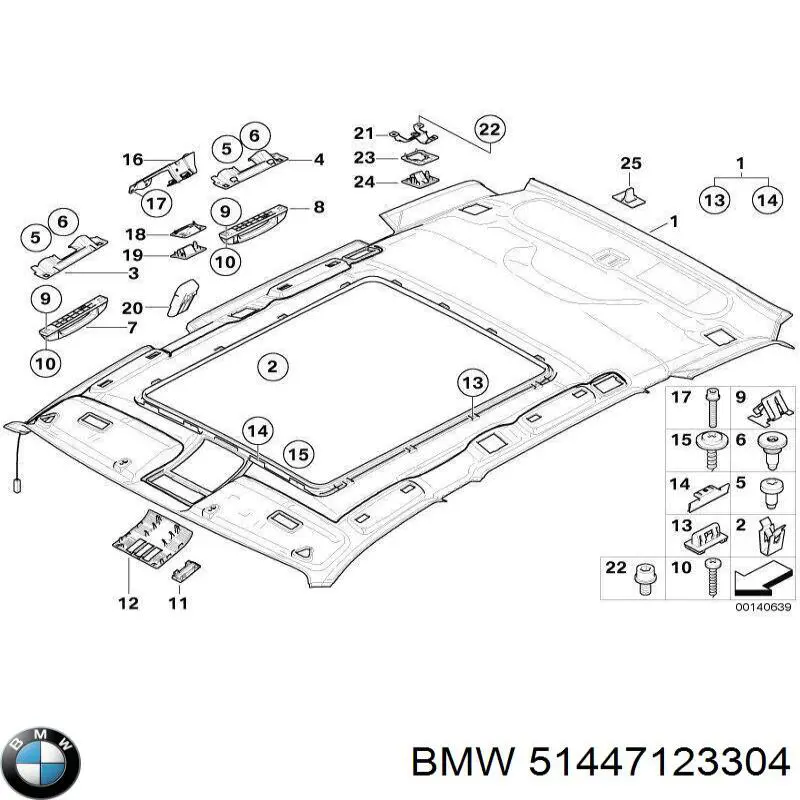  51447123304 BMW