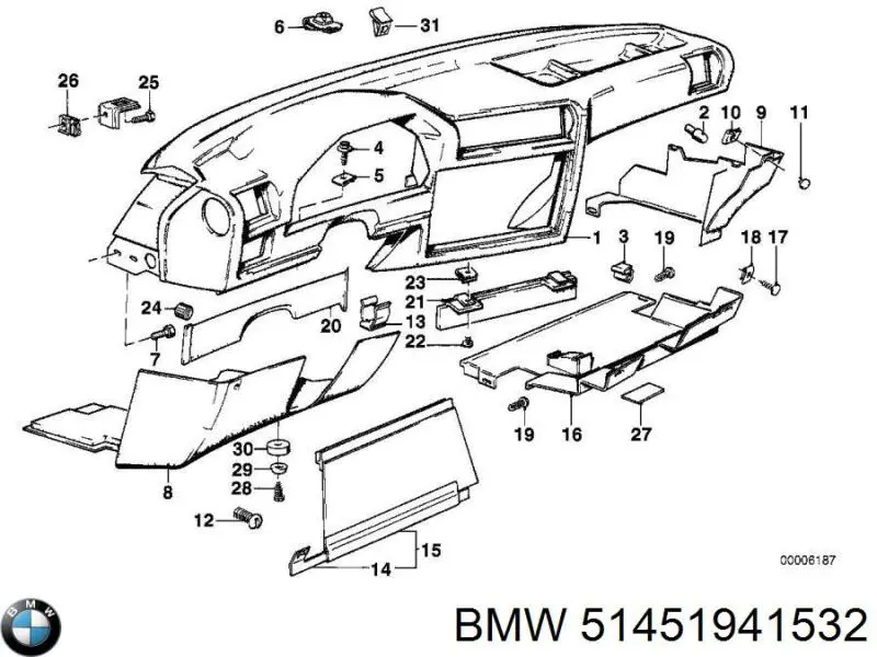  51451941532 BMW