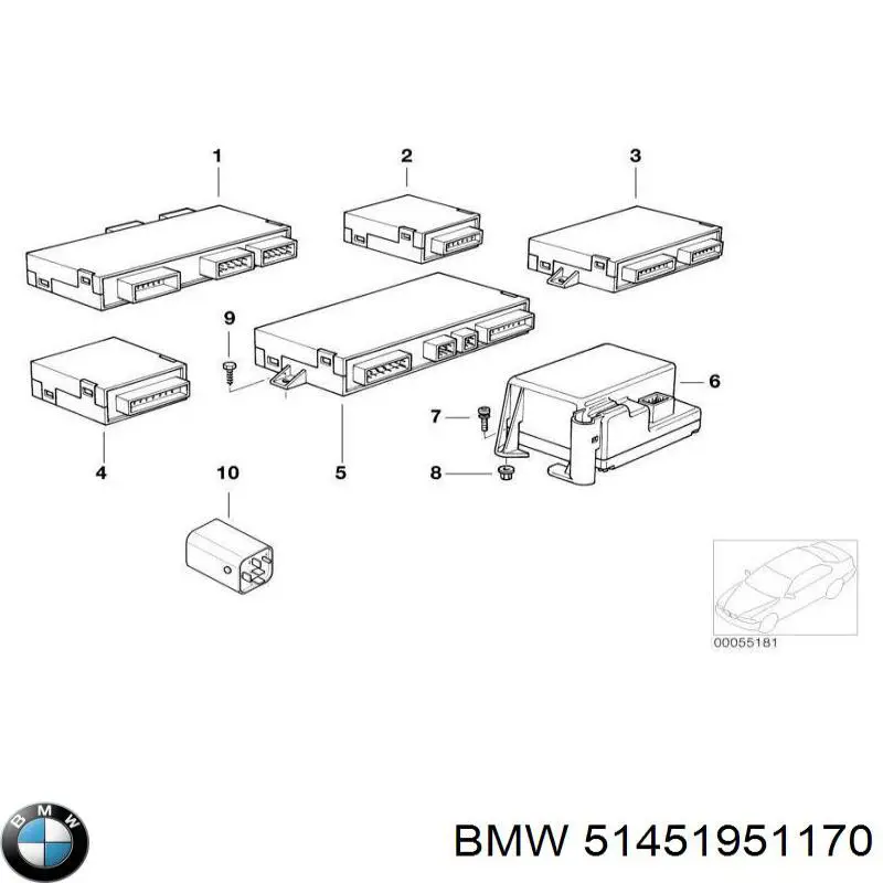  51451951170 BMW