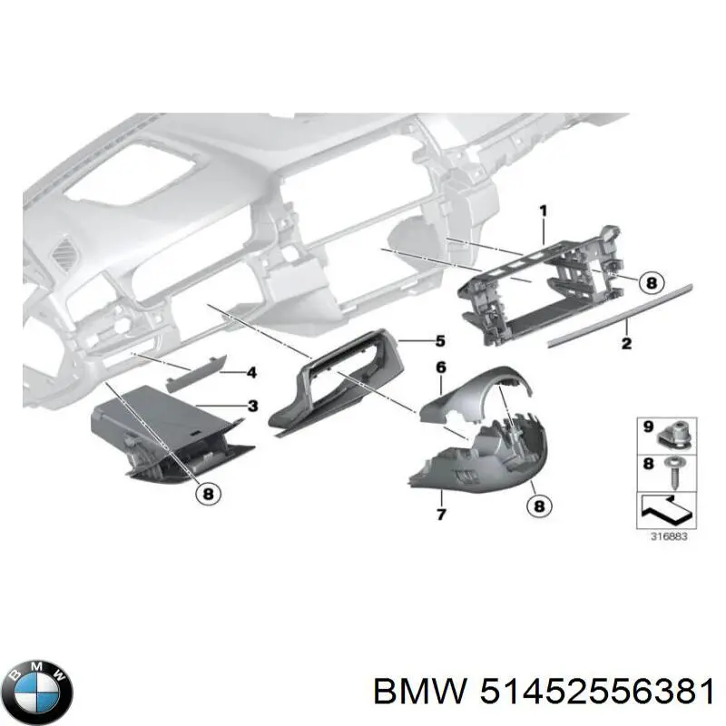 51452556381 BMW 