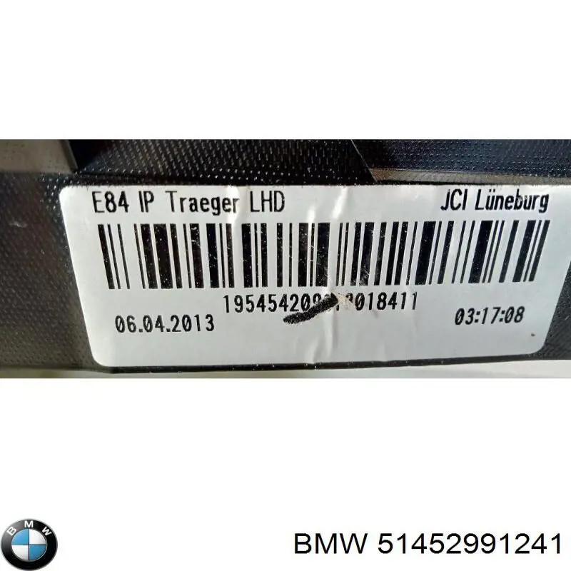 Панель салона передняя "торпедо" BMW 51452991241 цена, от 562.15 USD