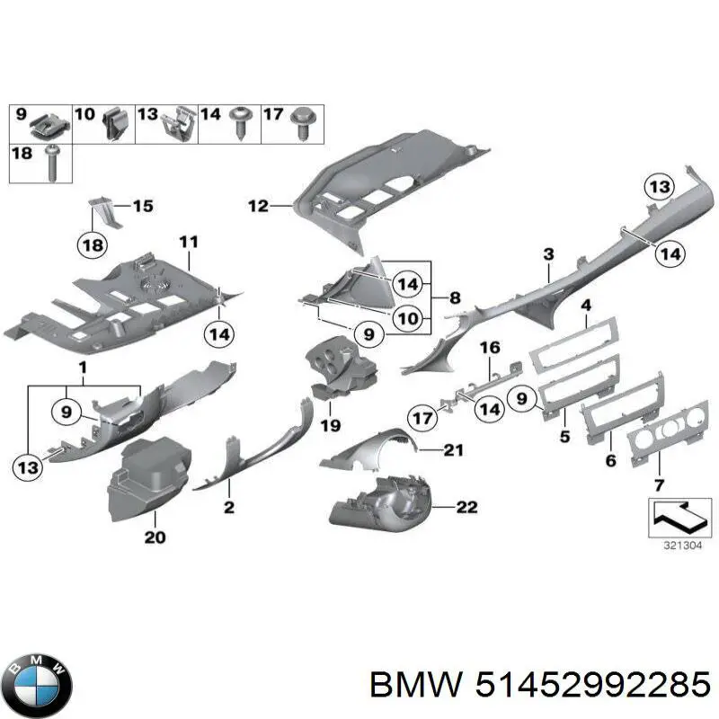 51452992285 BMW 
