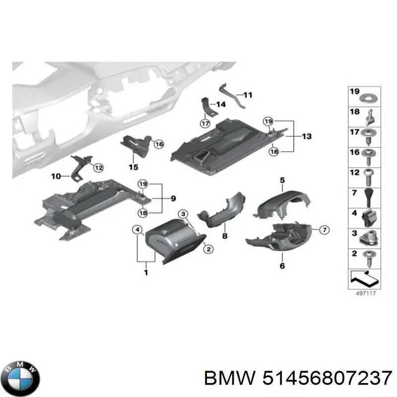  51456807237 BMW