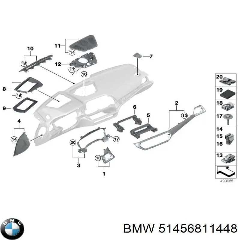 51456811448 BMW 