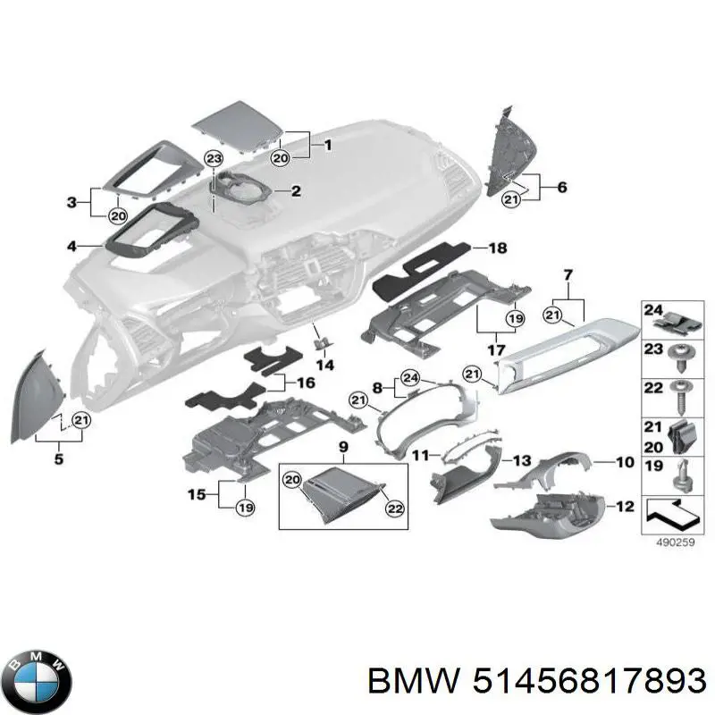  51456817893 BMW