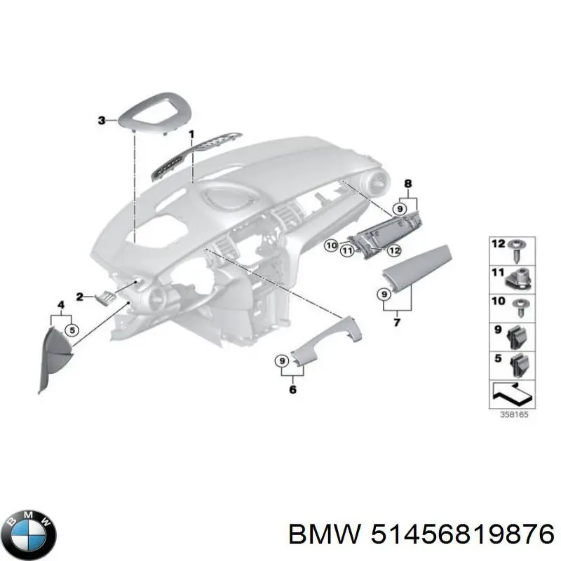 51456819876 BMW 