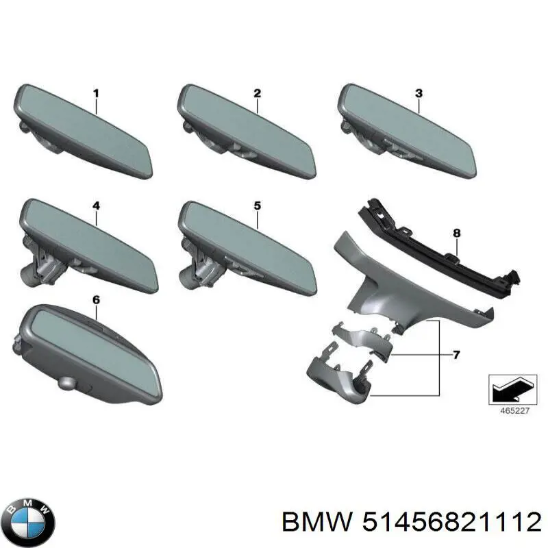  BMW 51456821112 цена, от 24.07 USD