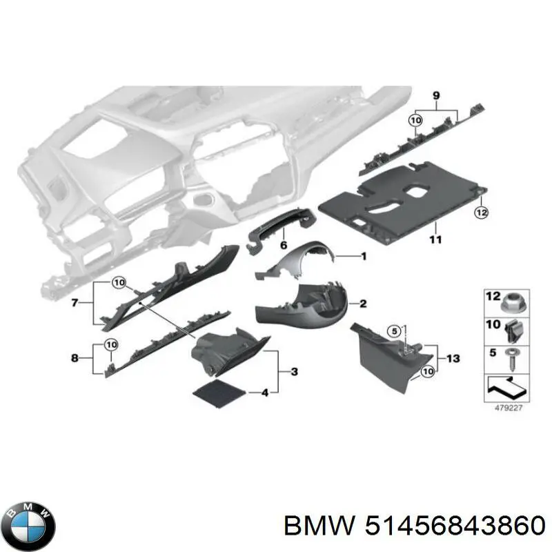  51456843860 BMW