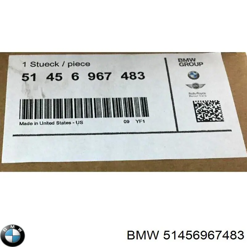  BMW 51456967483 цена, от 58.41 USD