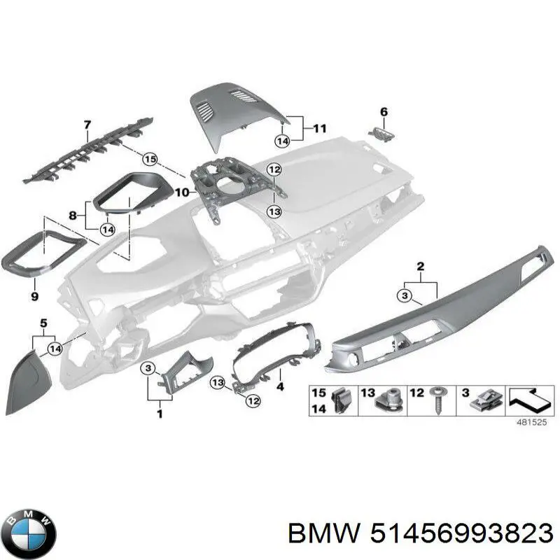  51456993823 BMW