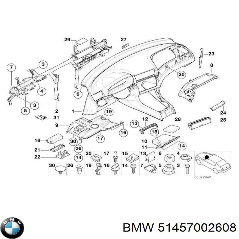  51457002608 BMW