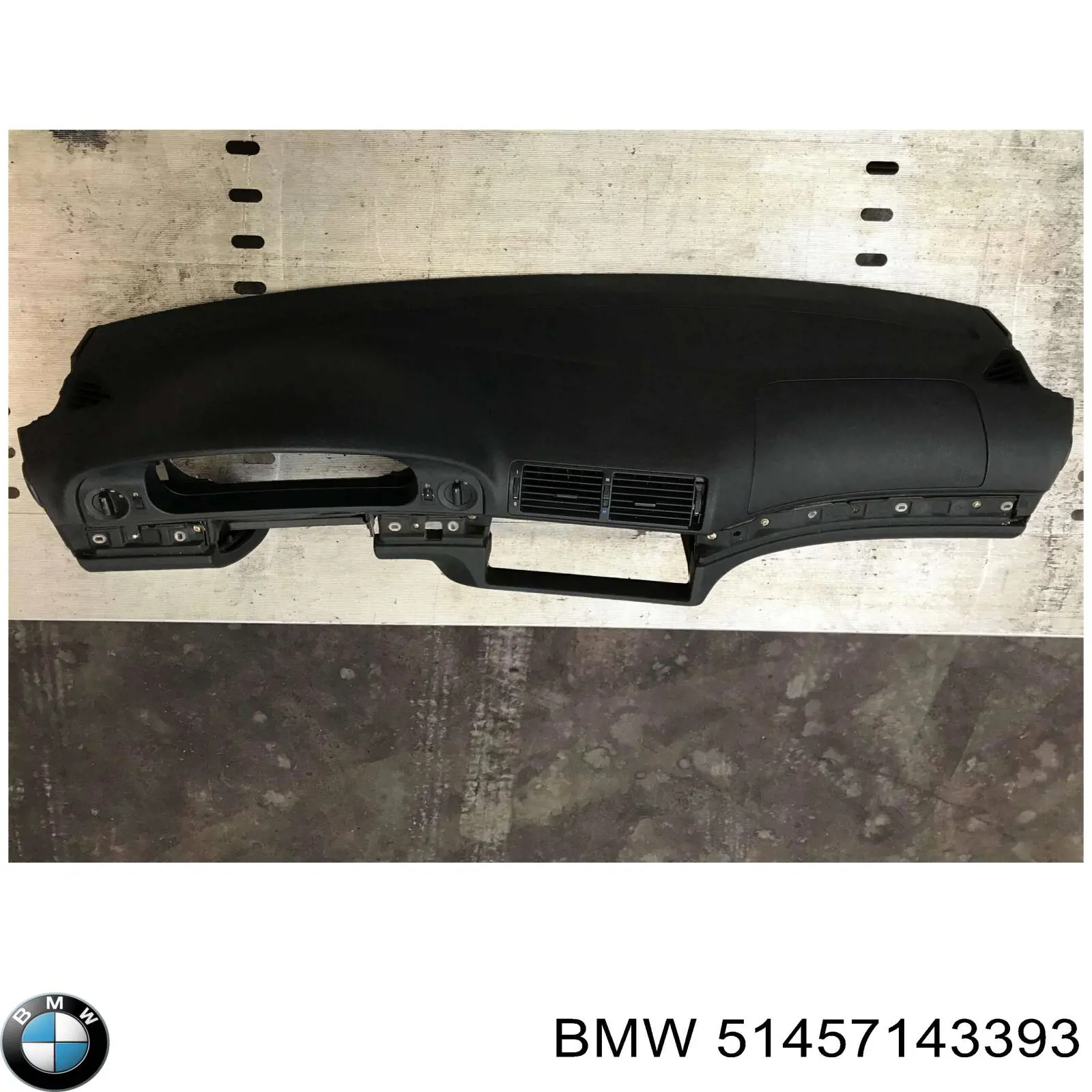 Панель салона передняя "торпедо" BMW 51457143393 цена, от 28.22 USD