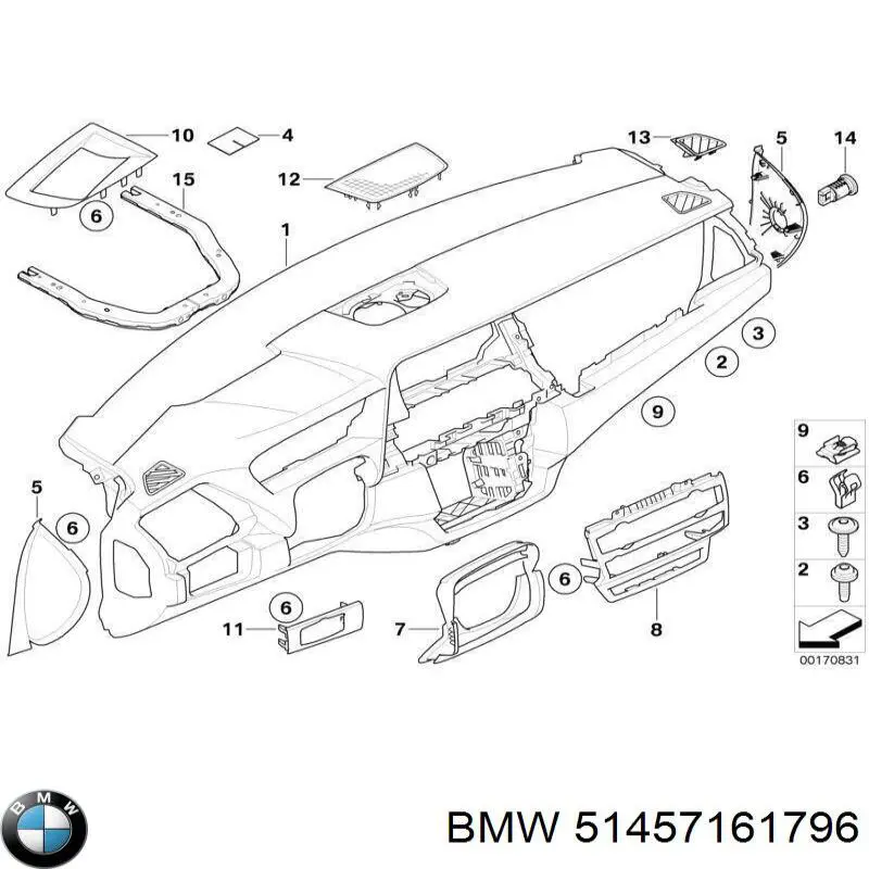  51457161796 BMW