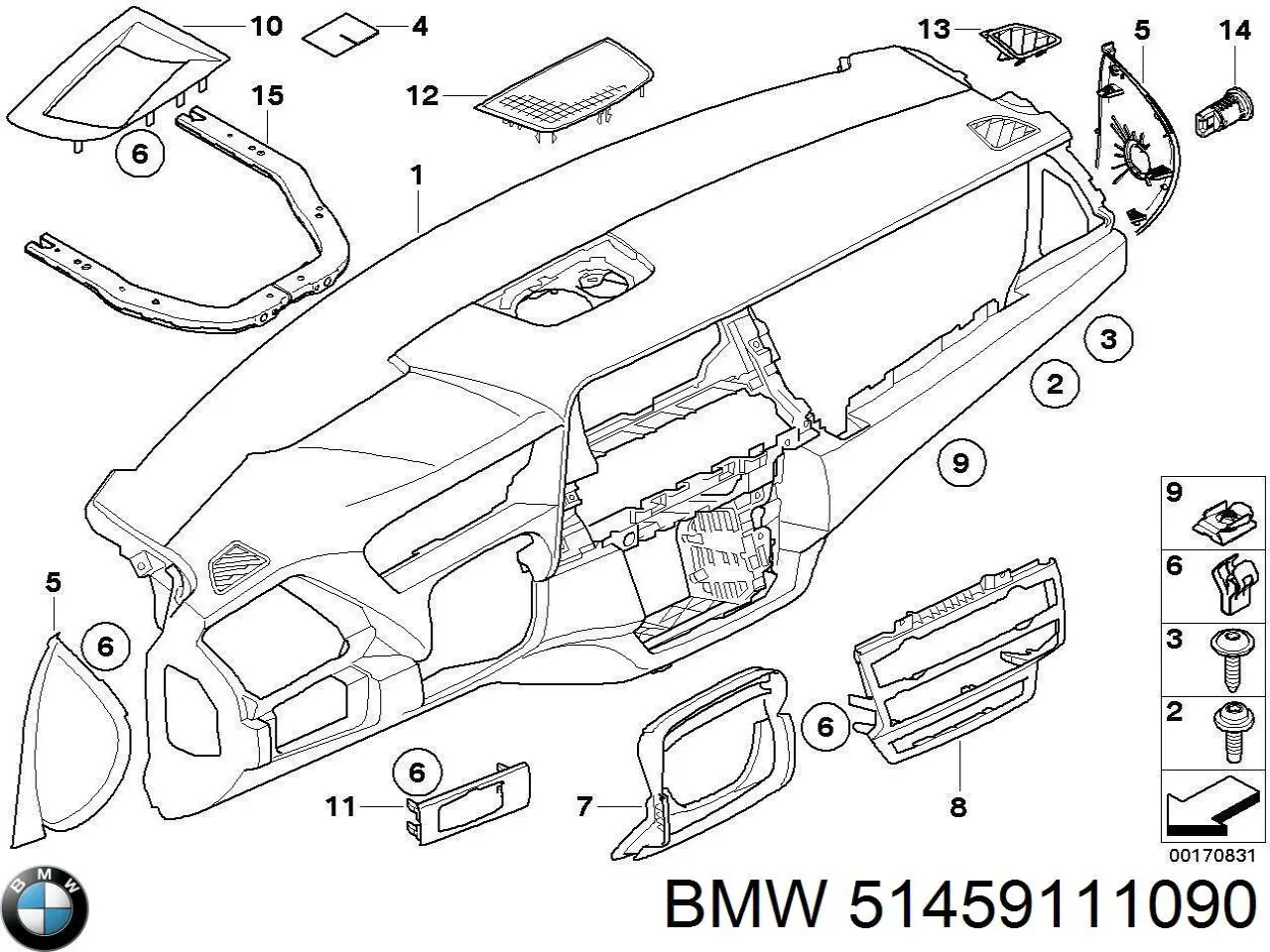  51459111090 BMW