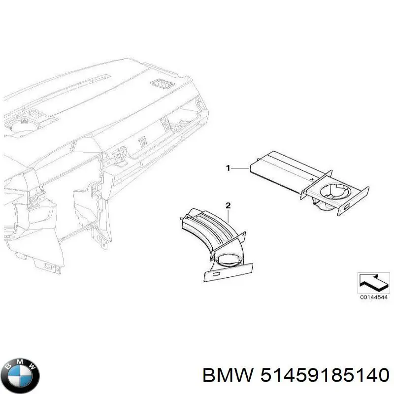 Купить 51457063409 BMW 