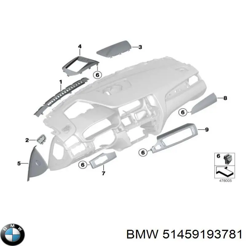 51459193781 BMW 