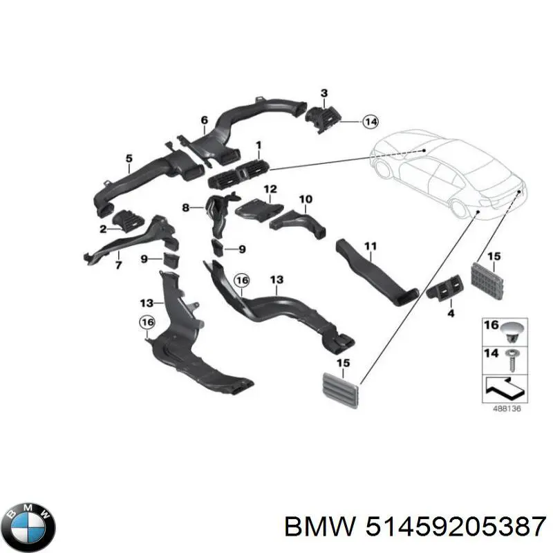 51459205387 BMW 