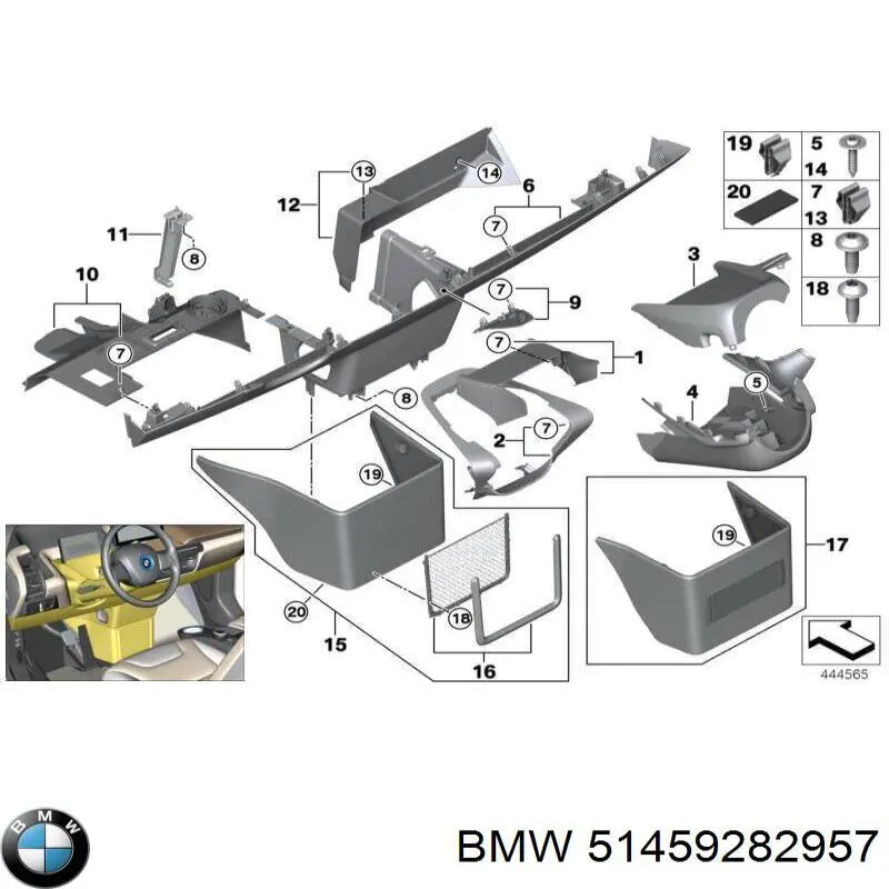 51459282957 BMW 