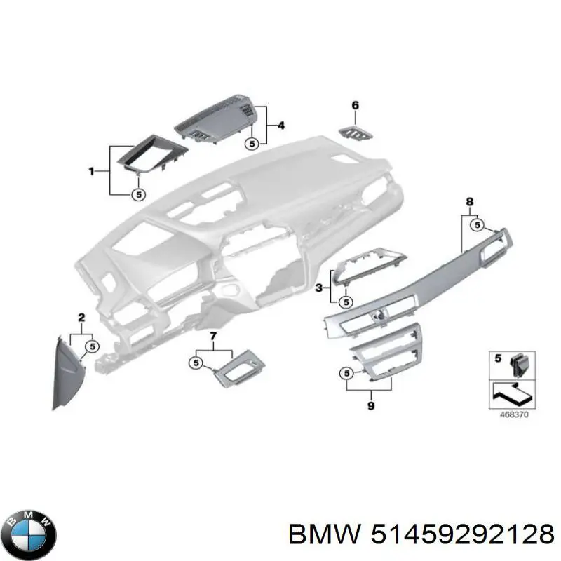 51459292128 BMW 