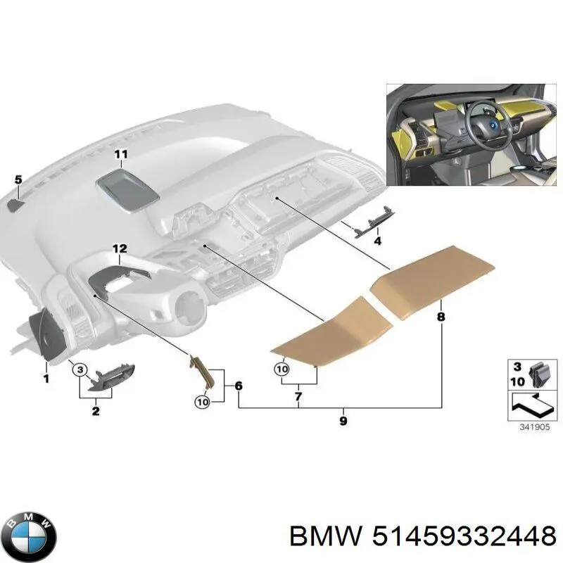 51459332448 BMW 